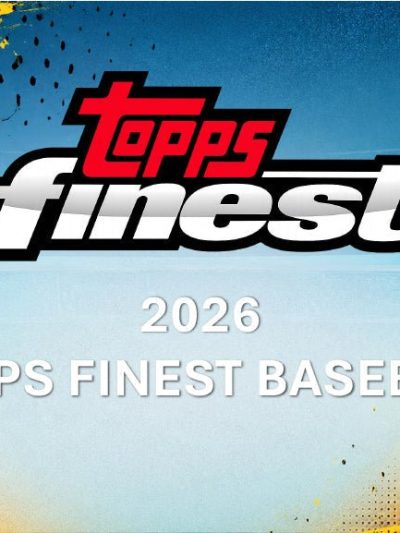 2026 Topps Finest Baseball Hobby Box for collectors and fans.