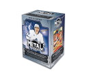 Hockey trading card box for 2025-26 Upper Deck Skybox Metal Universe.