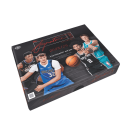 Basketball trading card box featuring young players and a basketball image.