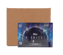 Topps Midnight Basketball 2025-26 trading card box on cardboard.