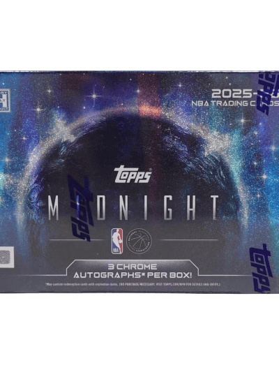 2025-26 Topps Midnight Basketball Hobby Box for NBA trading cards.
