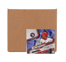 Baseball trading cards in a box for collectors and fans.