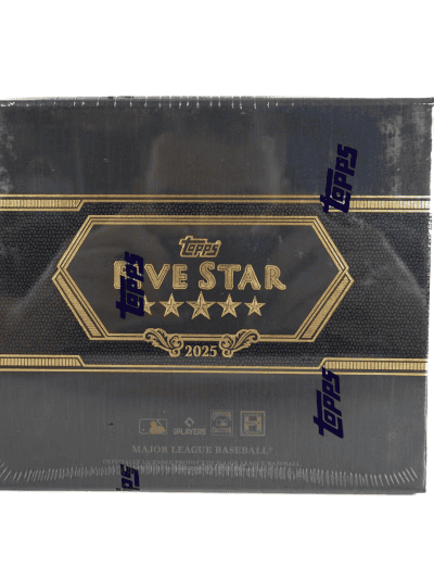 2025 Topps Five Star Baseball Hobby Box for collectors.