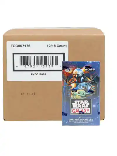 Star Wars Galaxy Chrome 12-Box Case for Collectors.
