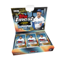 2026 Topps Finest Baseball Hobby Box with Dodgers player image.
