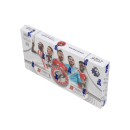 Premier League soccer trading card box with players on packaging.