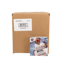 Shipping box with 2025 Topps Chrome Update Series baseball card inside.