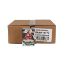 Box of 2025 Panini Prizm Football cards with a football player image.