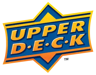 Upper Deck logo with bold blue, yellow, and orange design for Mcollectors.