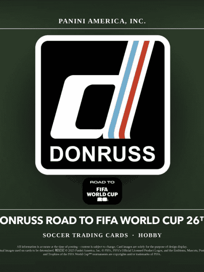 Panini Donruss Road to FIFA World Cup 2025/26 Soccer Hobby Box.