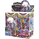 Pokemon Lost Origin booster box with Gengar and Giratina artwork.