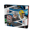 2024 Panini Spectra Football trading cards box with NFL players.