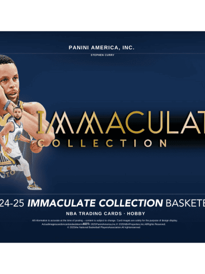 Panini Immaculate Basketball 2024/25 box with NBA players.