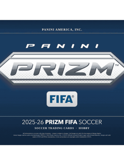 Panini Prizm FIFA Soccer 2025/26 trading card box for collectors.