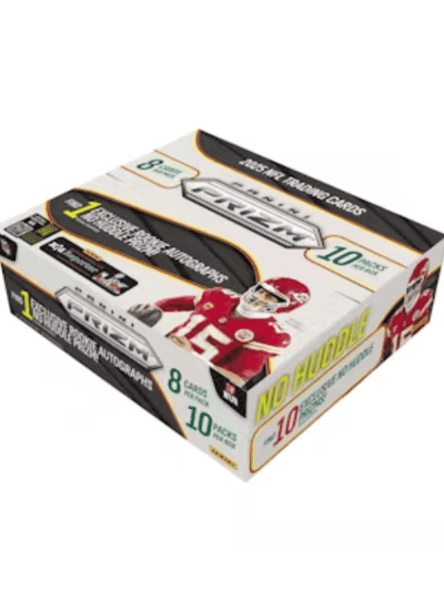 Panini Prizm Football No Huddle 20 Box Case for collectors.