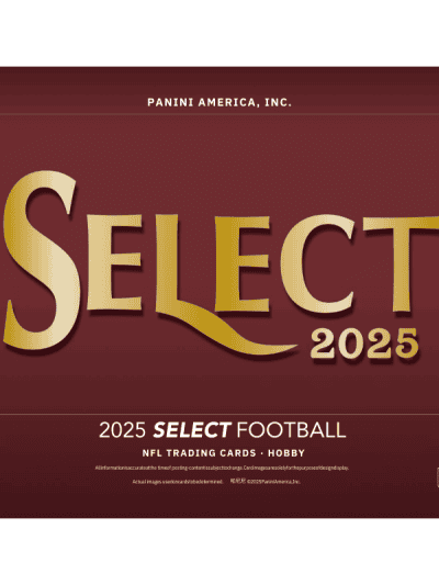 2025 Panini Select Football Hobby Box for NFL trading cards.