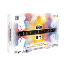 2024 Topps Inception Baseball Hobby Box with colorful design.