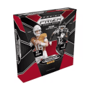 Panini Prizm Draft Picks 2025 football card box with players.