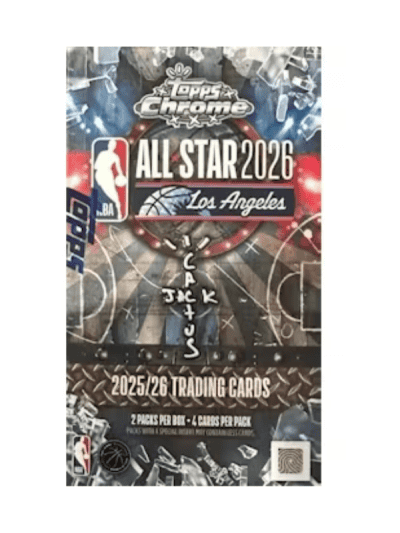 Topps Chrome 2026 All Star Game basketball trading card image.