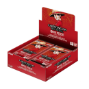 One Piece booster box featuring Luffy with straw hat for card game collectors.