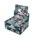 2025 Topps Chrome Football Jumbo Hobby Box with players on packaging.
