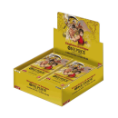 One Piece Kingdoms of Intrigue booster box with character artwork.