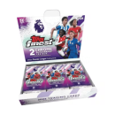 2026 Topps Finest Premier League trading card box with players.