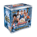 Bowman Sapphire Edition 2025/26 basketball trading card box with players.