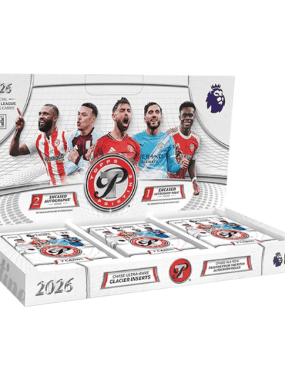 2026 Topps Pristine EPL Soccer Hobby Box with players.