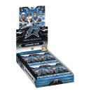Football trading card box featuring NFL players and Resurgence logo.