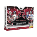 2025 Topps Resurgence Football trading card box with NFL players.