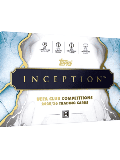 Topps Inception UEFA Club Competitions Soccer Hobby Box 2025/26.