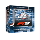 2025 Topps Chrome F1 Sapphire Edition trading card box.