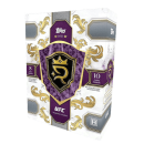 UFC Topps Royalty 2025 trading card hobby box with gold and purple design.