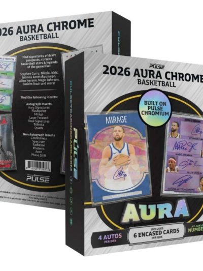 2026 Pulse Aura Chrome Basketball Hobby Box (Presell)
