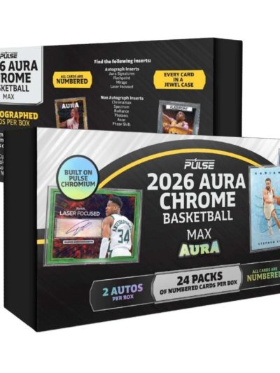 2026 Pulse Aura Chrome Basketball Max Edition Box (Presell)