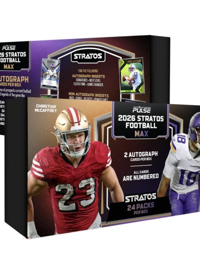 2026 Pulse Stratos Football Hobby Max Edition Box (Presell)