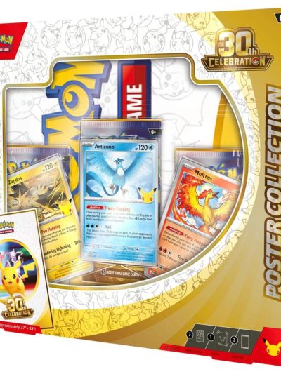 Pokemon 30th Celebration Poster Collection Box (Presell)